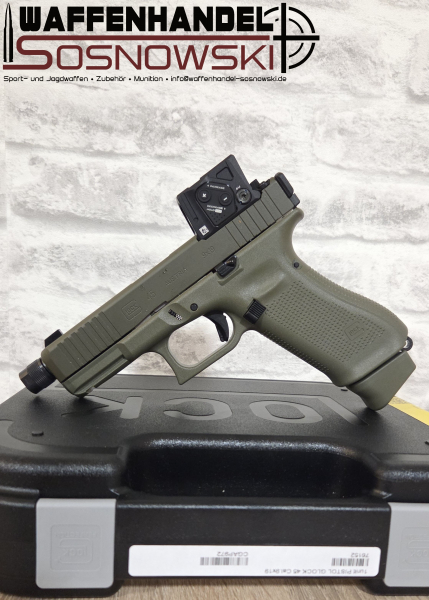 Pistole Glock 45 MOS/FS/GL A-CUT™ Hunter Combo / Aimoint COA 9mm Luger – Bild 3