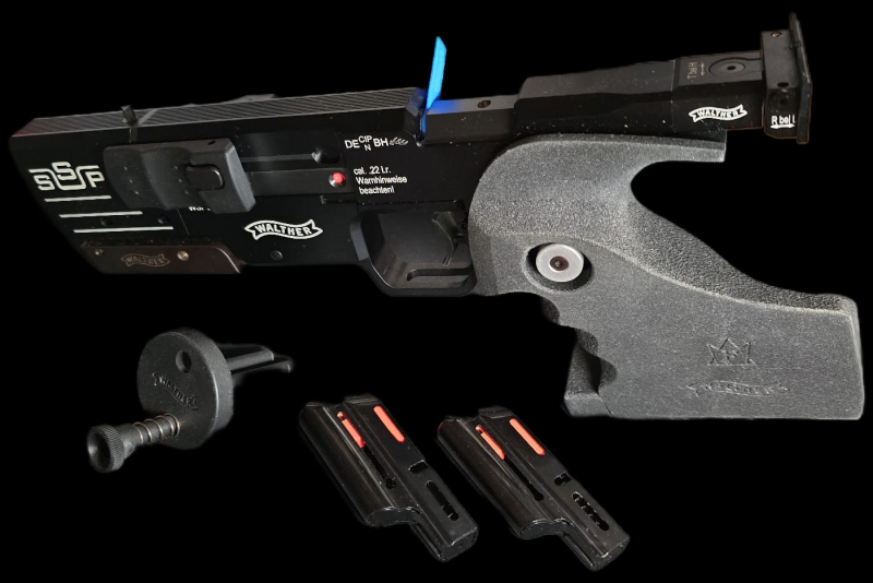 Walther Sportpistole SSP „Neuwertig“ + Zubehör – Bild 2