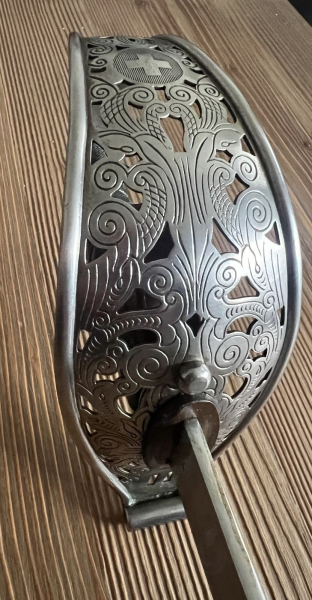 M 1899 Schweizer Kavallerie Offizier Degen. – Bild 4