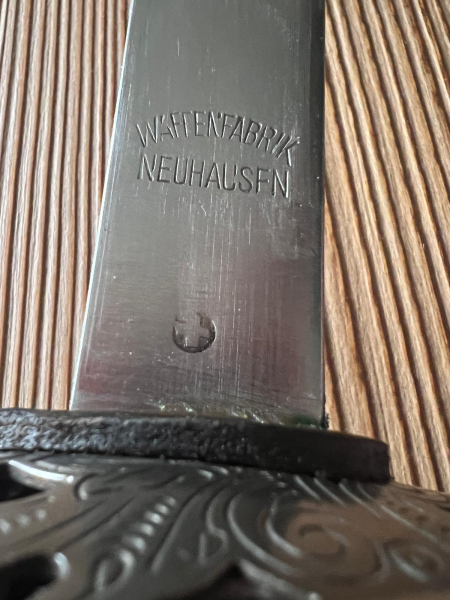 M 1899 Schweizer Kavallerie Offizier Degen. – Bild 5