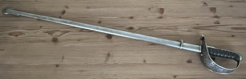 M 1899 Schweizer Kavallerie Offizier Degen. – Bild 6