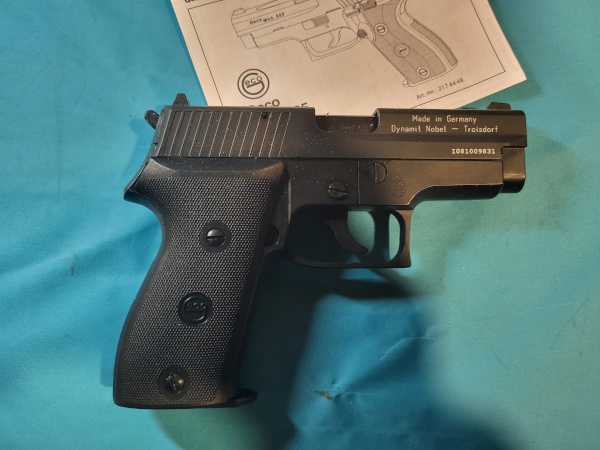 Neuwertige GECO Pistole Mod. 225, Cal. 9mm PAK – Bild 2