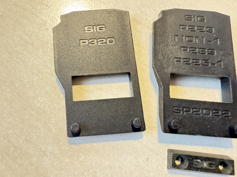 Red Dot Montageplatte Sig P320,P220,P226 Romeo1 – Bild 3