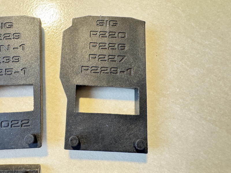 Red Dot Montageplatte Sig P320,P220,P226 Romeo1 – Bild 4