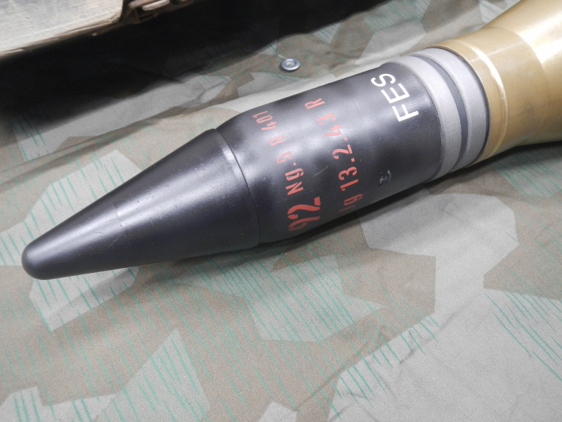7,5cmKwk 42 Panzergranate Festungsmodellbau – Bild 2