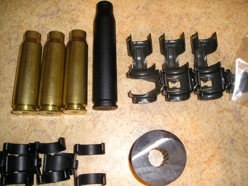 20mm BMK Schlüsselanhänger inkl- DEKO TOP ZUSTAND Flugabwehr / Messinghülse – Bild 4