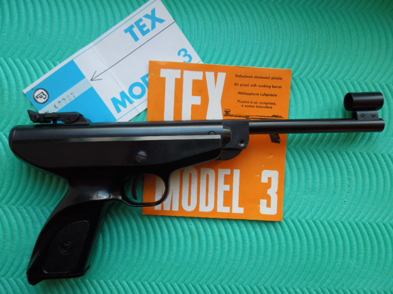 Orig. legendäre LP TEX Mod. 3 kompl. aus STAHL Kal 4,5mm F-Zeichen BESTE Verarb. wie NEU! made in CZ – Bild 2