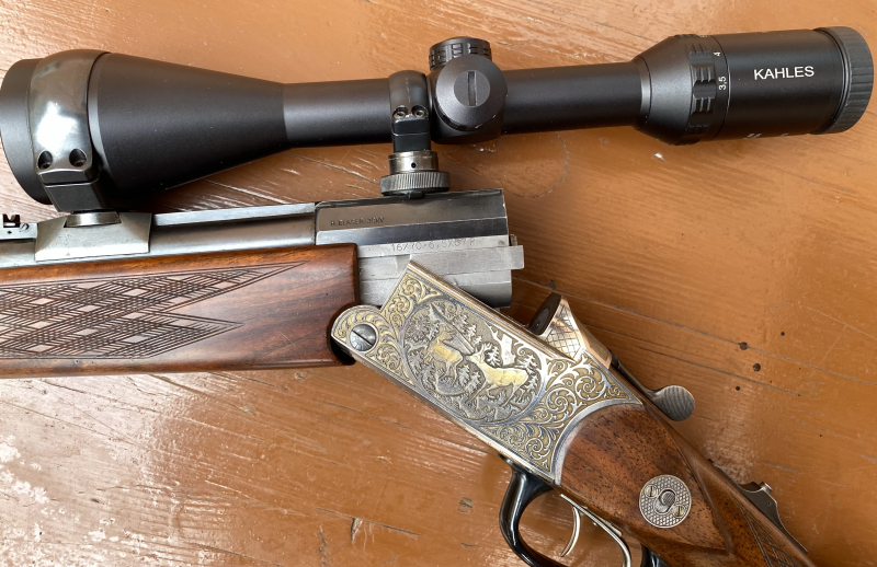 Blaser Bergstutzen Luxus ES70 6,5x57R 5,6x50R 16/70 SWM Kahles 3,5-10x50 KXi – Bild 3