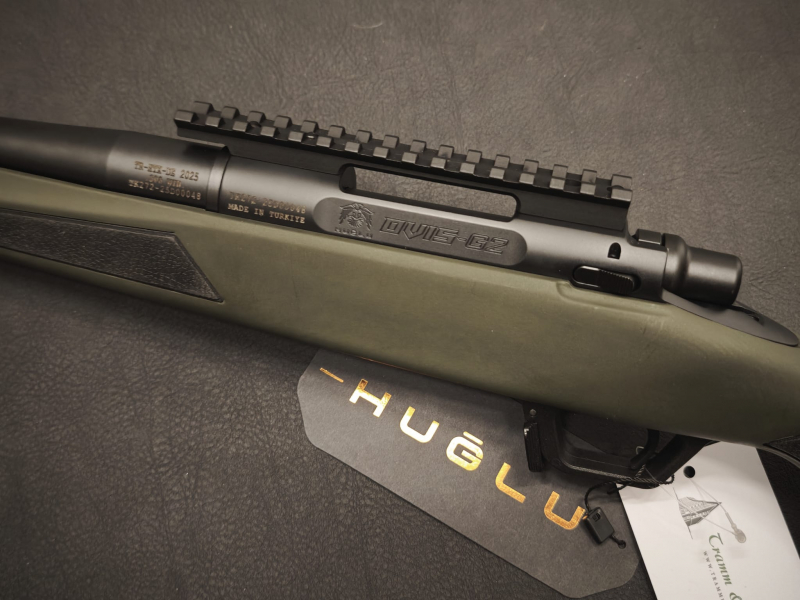 Huglu Ovis G2 Repetierbüchse | Kal. .308 Win | 51cm Lauf | Polymerschaft grün | Neuwaffe – Bild 3