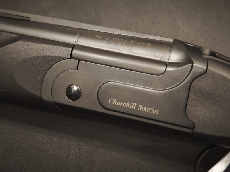 AKKAR Churchill 206 Novicius Hunting | 12/76 | 71cm | Kunststoff | Wechselchokes | Bockdoppelflinte – Bild 5