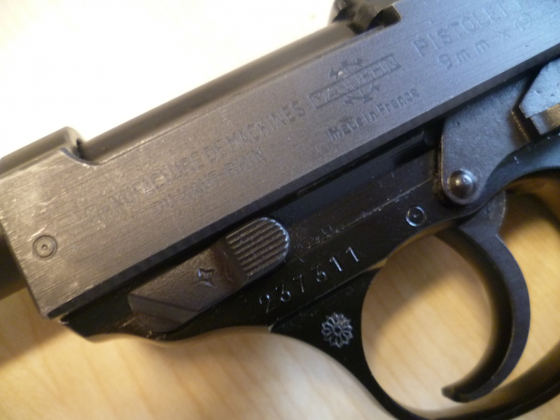 Pistole P 1 Manurhin Polizei Berlin 9mm Luger – Bild 2