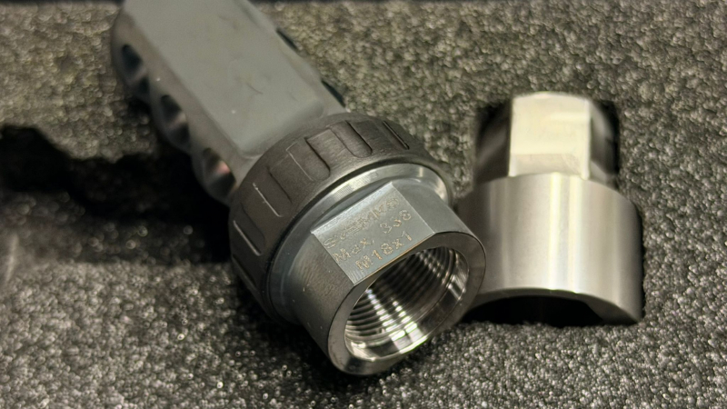 SVEMKO Genesis Schalldämpfer | .338 / 8,5mm | Titan / Inconel | Mündungsbremse M18x1 | Long Range – Bild 6
