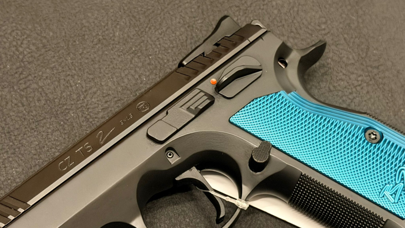 CZ TS 2 9mm Luger | Single Action | 20 Schuss | IPSC | 3 Magazine | halbautomatische Pistole – Bild 3