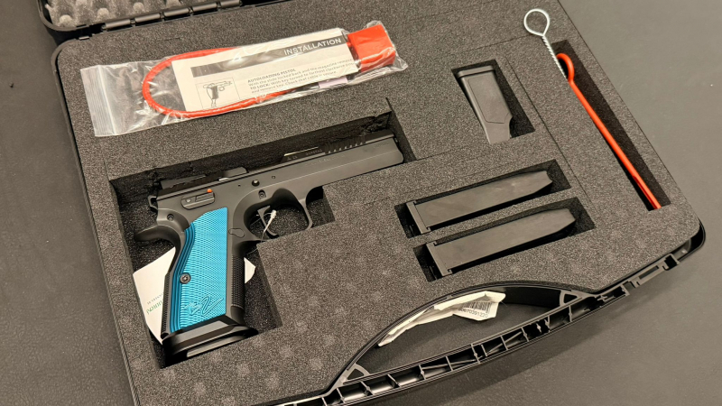 CZ TS 2 9mm Luger | Single Action | 20 Schuss | IPSC | 3 Magazine | halbautomatische Pistole – Bild 6