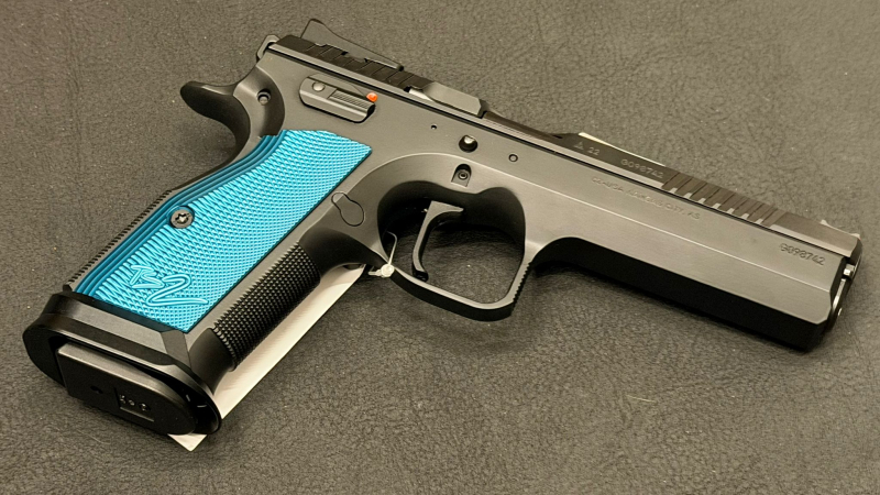 CZ TS 2 9mm Luger | Single Action | 20 Schuss | IPSC | 3 Magazine | halbautomatische Pistole – Bild 4