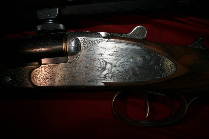 Krieghoff Classic Big Five Doppelbüchse Luxusgravur – Bild 2