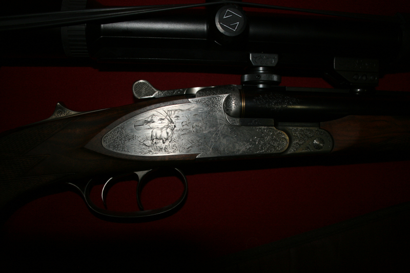 Krieghoff Classic Big Five Doppelbüchse Luxusgravur – Bild 3