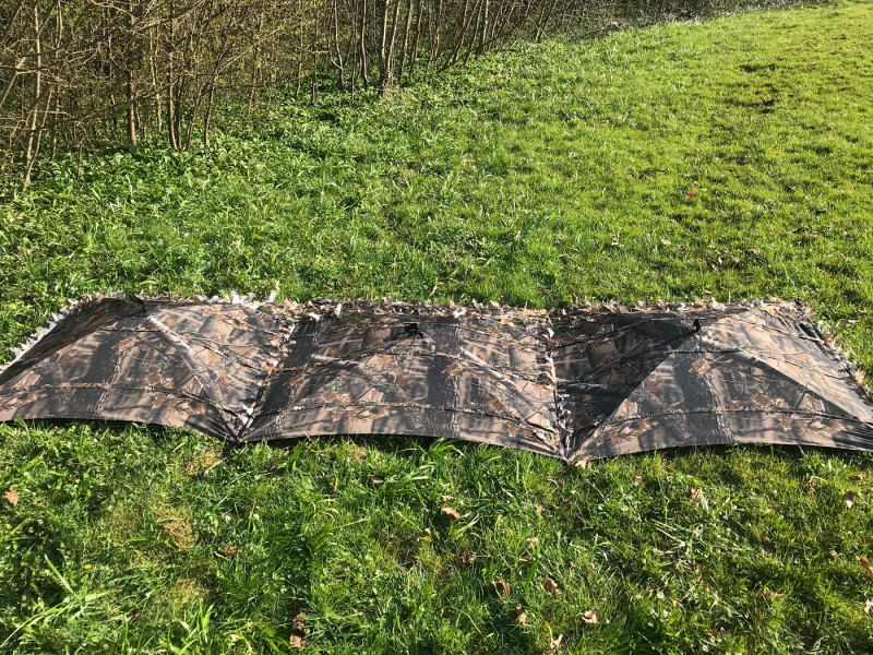 TARNSTAND "Pop Up" Wetland mit Fenstern – Bild 2