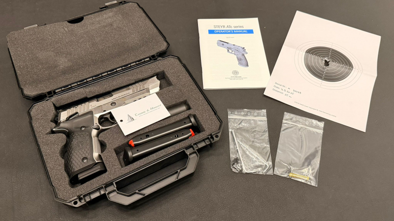 STEYR ATC Base 5" Pistole | 9mmLuger | Neuwaffe | SA/DA | Sportpistole | Optical Ready – Bild 6