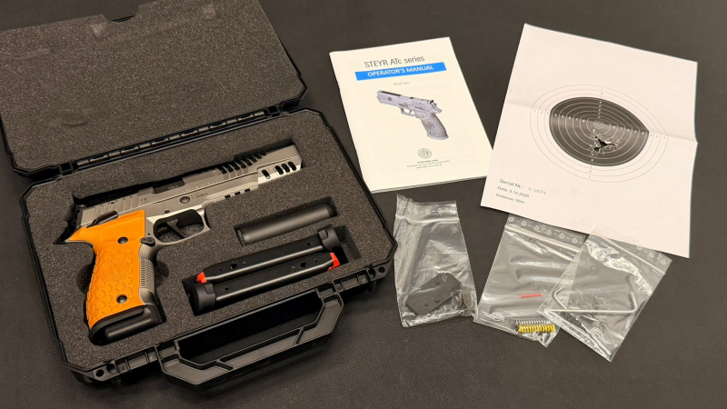 STEYR ATC Rock 6" | 9mmLuger | Sportpistole | OR | Edelstahlrahmen | halbaut. Pistole – Bild 6