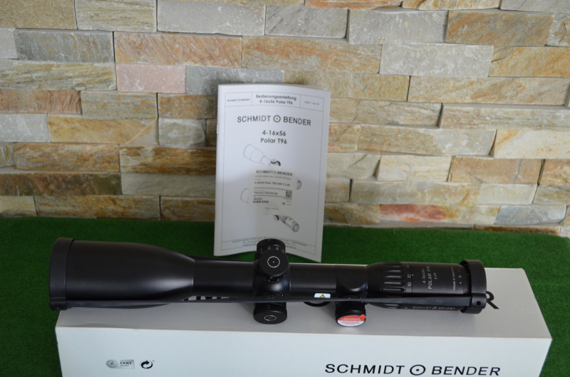 Schmidt Bender 4-16x56mm Polar T96 P LMZ 2.BE D7 1cm cw ASV Höhe/ASV Seite – Bild 2