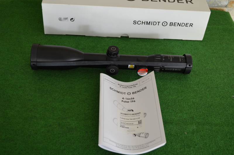 Schmidt Bender 4-16x56mm Polar T96 P LMZ 2.BE D7 1cm cw ASV Höhe/ASV Seite – Bild 4