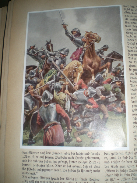 Antiquarisches Buch: altes Sammelbilderalbum - Deutsche Märchen – Bild 4