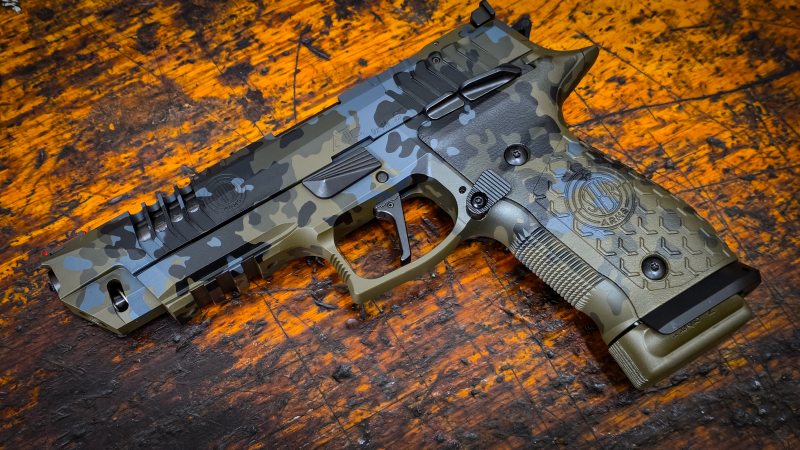 Pistole STEYR ATC Rock 5" Night Camo | 9mmLuger | Optics Ready | halbautomatische Pistole – Bild 2