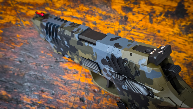 Pistole STEYR ATC Rock 5" Night Camo | 9mmLuger | Optics Ready | halbautomatische Pistole – Bild 3