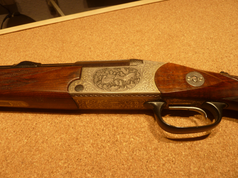 Bockbüchsflinte Blaser in 12/70 und 7x64 mit einseitiger jagdlicher Verschneidung – Bild 3