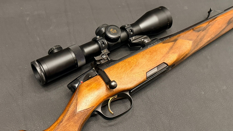 Steyr Mannlicher Luxus Stutzen .308Win | Centaur Micro 1,5-6x42 | Rückstecher | Vollschaft – billede 2