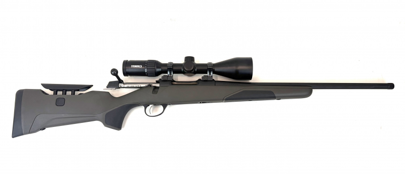 Sako 90 Finnlight Black kurz Kal. .308Win Stainless / Kunststoffschaft / Steiner Ranger 4 3-12x56 – Bild 2