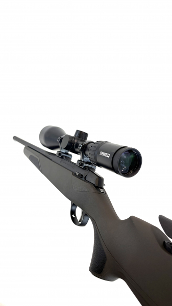 Sako 90 Finnlight Black kurz Kal. .308Win Stainless / Kunststoffschaft / Steiner Ranger 4 3-12x56 – Bild 4