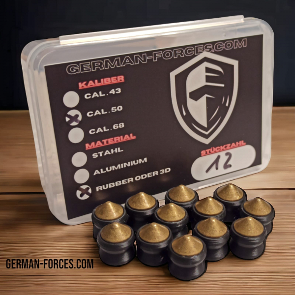 12x HDR50 | TR50 | Cal.50 | passgenau | Metall+3D Druck – Bild 2