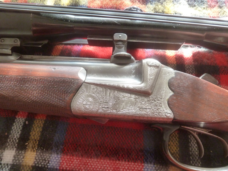 Bockbüchsflinte Winkler Ferlach 16/70 und 6,5x57 mit Zielfernrohr Diatal 6x42 – Bild 3