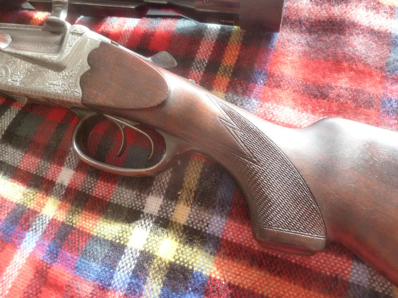 Bockbüchsflinte Winkler Ferlach 16/70 und 6,5x57 mit Zielfernrohr Diatal 6x42 – Bild 2