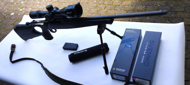 Sauer 505 Synchro XT Komplettpaket NEU Kal. 8,5x55Blaser – Bild 2
