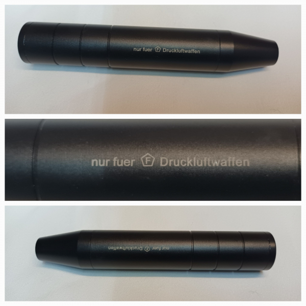 Schalldämpfer für Kurz & Langwaffe __ >F< __ 1/2" x 20 Gewinde __!__ NEU __=__ MEGA Sonderpreis !!!! – imagen 2