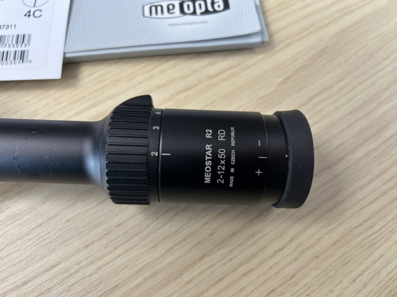 Zielfernrohr Meopta Meostar R2 2-12x50 RD (kein Zeiss) – immagine 3