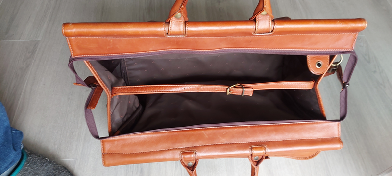 Cowboy Reisetasche(leder) in "Wild West"Western-style" – Bild 5