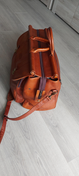 Cowboy Reisetasche(leder) in "Wild West"Western-style" – Bild 2