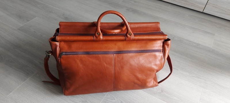 Cowboy Reisetasche(leder) in "Wild West"Western-style" – Bild 3