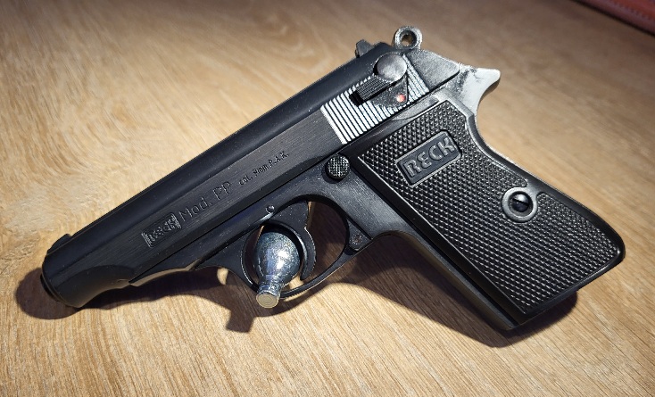 Reck Mod. PP Schreckschusspistole im Kaliber 9 mm P.A.K. – kuva 2