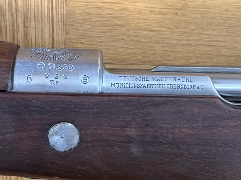 Brasilien Mauser Gewehr 1909 v. DWM Berlin – billede 4