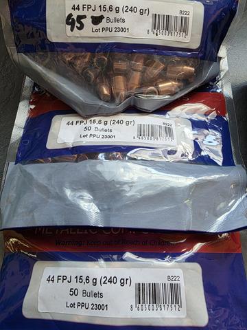 195 PPU Geschosse .429 .44Magnum 240gr – stampa 2