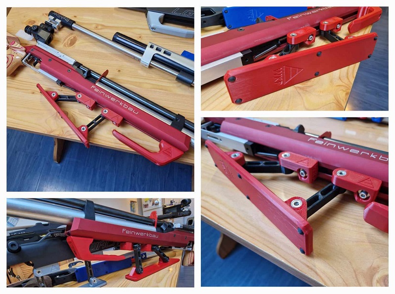Einstellbar Auflageschaft Handauflage fur Walther Steyr Anschütz FWB Matchgewehre Palmrest PRO WKP – Bild 5