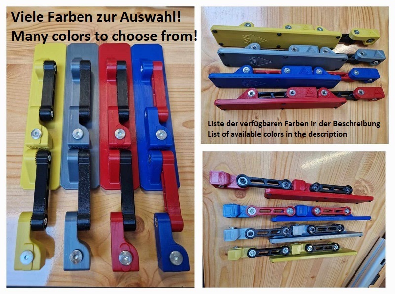 Einstellbar Auflageschaft Handauflage fur Walther Steyr Anschütz FWB Matchgewehre Palmrest PRO WKP – Bild 4