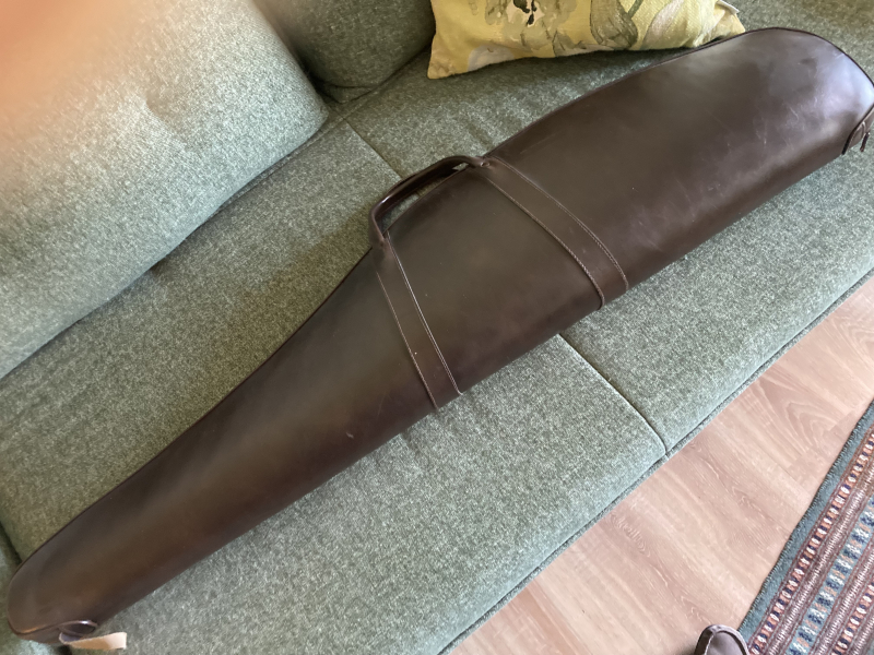 Gewehrtasche / Futteral dunkelbraun 2+ – Bild 2