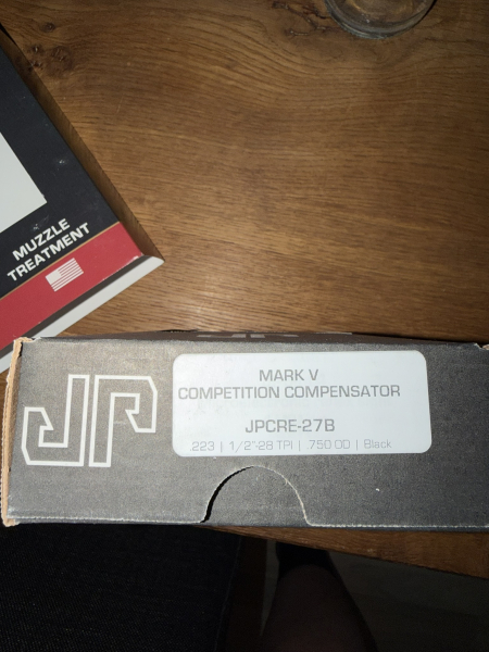 JP RIFLES | MK V Competition Compensator JPCRE-27S Mündungsbremse Kaliber .223 Rem 1/2"-28 – immagine 2