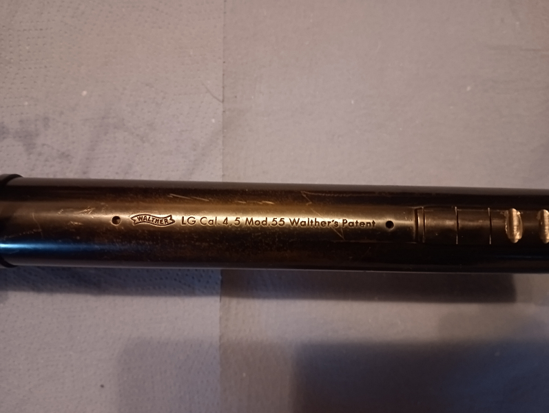 Walther Modell 55 Luftgewehr 4,5mm – Bild 2